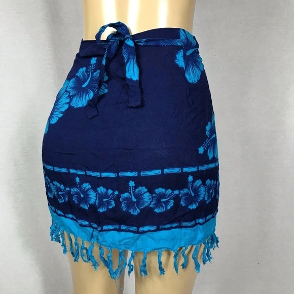 Zuliana 100% rayon sarong skirt size small bundle made in USA NWT - Picture 3 of 7